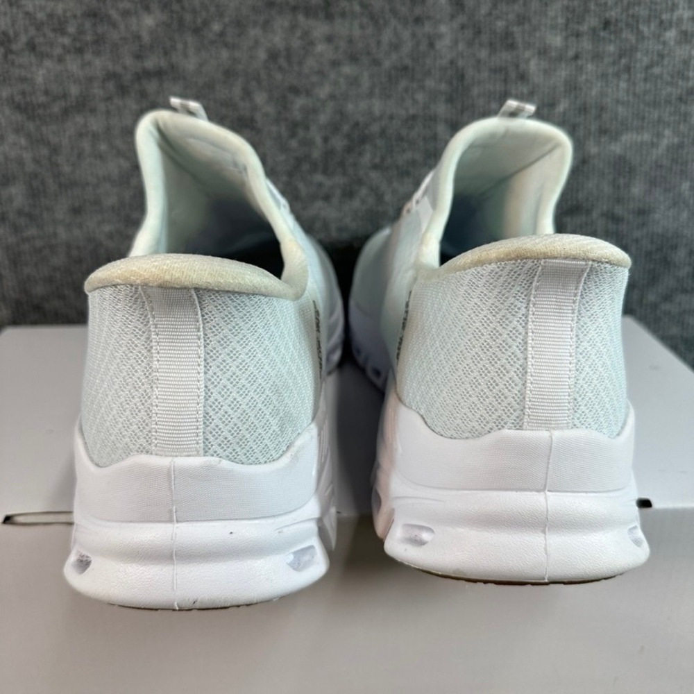 Skechers Hands Free Slip-ins Glide-Step Altus White Grey Sneakers Size 12 - Picture 6 of 14